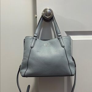 Kate Spade Gray Shoulder Bag with Versatile Design